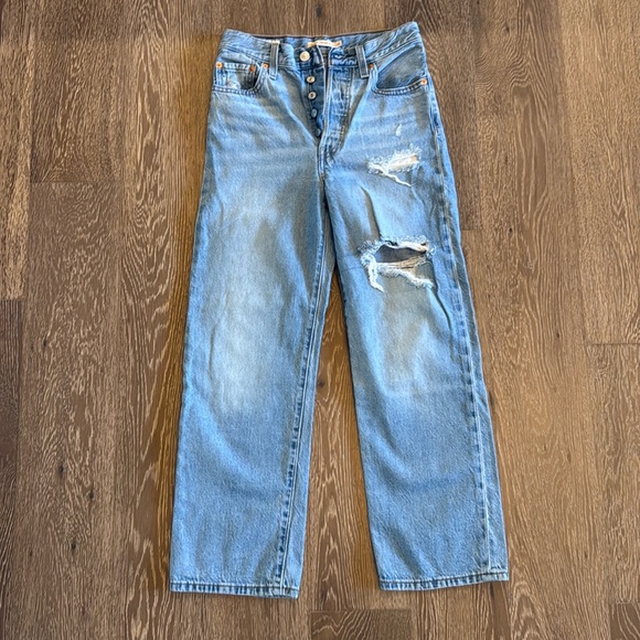 Levi's Denim - Levi ribcage straight ankle